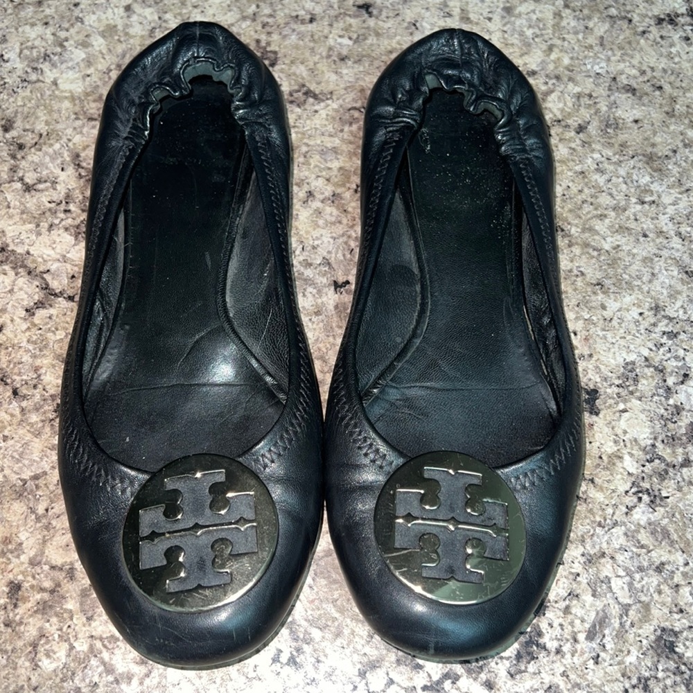 Tory Burch Minnie Travel Ballet Flat Size 9 - Picture 1 of 2